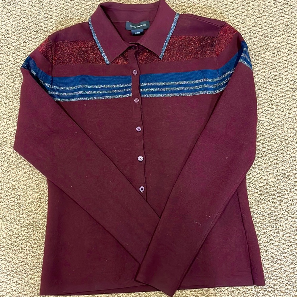 Club Monaco Sparkle Cardigan